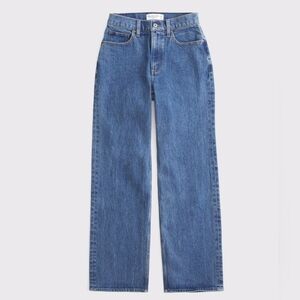 Abercrombie And Fitch High Rise 90s Relaxed Jean Size 27/4 Regular